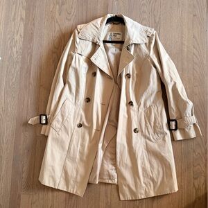 London Fog Women's Beige Trench Coat